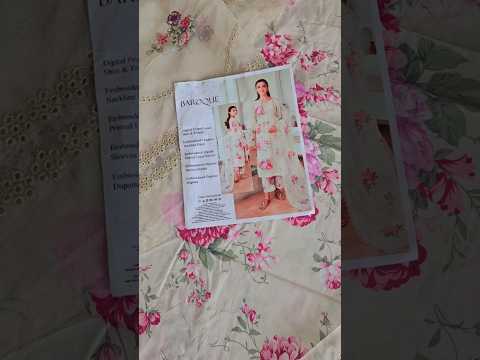 Baroque Luxury Embroidered Printed Lawn'25 UF-652 - TC-1324