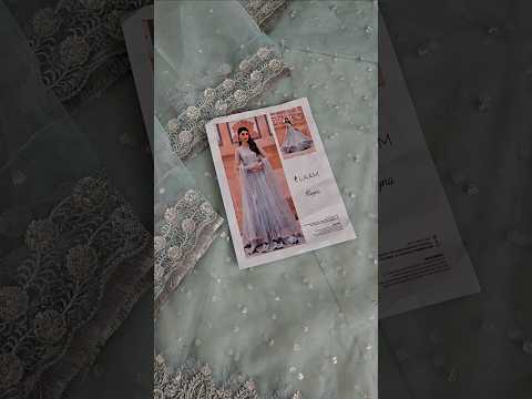 Alayna Pishwas Maxi Formal Wedding Collection – SKY BLUE - TC-1777