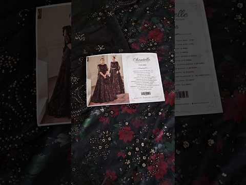 Baroque Chantelle Embroidered Formal Net'25 - CH13-05 - TC-1375