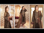 Maria B Embroidered Chiffon Collection Design 1 Black - TC-937