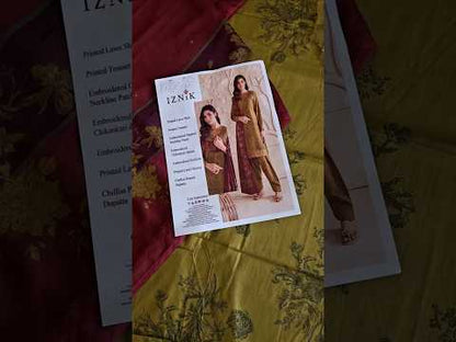 Iznik Festive Lawn Summer'24 - UE-344 - TC-1228
