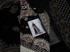 ENJIA - NOIR Designer Luxury Wedding Chiffon Saree - TC-1399