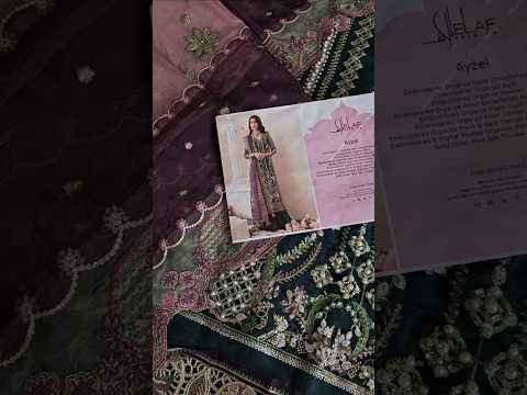 Elaf - Celebrations - Luxury Formal Handwork Collection - ECH-07 AYZEL - TC-1368