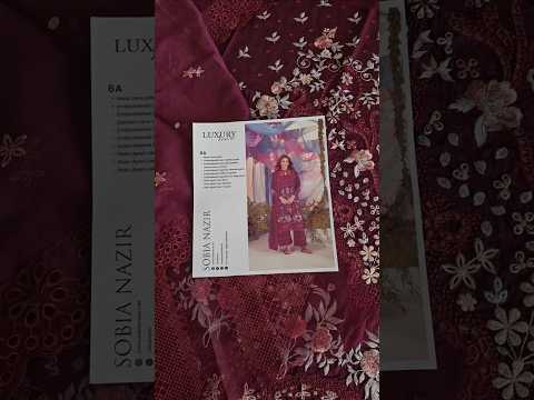 Sobia Nazir Luxury Lawn'25 D 6 A - TC-1253