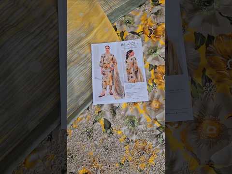 BAROQUE EMBROIDERED LAWN EDITION'25 - TC-1249
