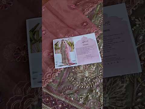 Elaf - Celebrations 2025 - Luxury Formal Handwork Collection - ECC-1- EXQUISITE - TC-280
