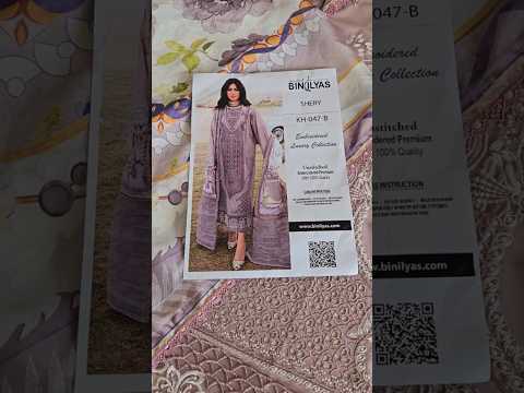 Mem Saab By Bin Ilyas Luxury Embroidered Lawn Edition'25 714-A - TC-1147