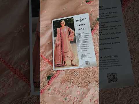 Bin Ilyas Luxury Embroidered Lawn'25 152 A - TC-1361
