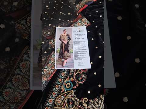 Asim Jofa - The Ayeza Edit - Royal Velvet Collection - AJAM-02 - TC-631