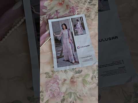 Noural Dress by Lulusar | Handcrafted Organza Outfit with Digital Print Silk Lining TC-1376