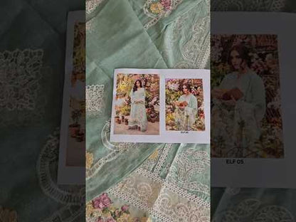 Elaf Premium - Luxury Lawn Edition' 25 - ELM-7A ZARAFSHAN - TC-1291