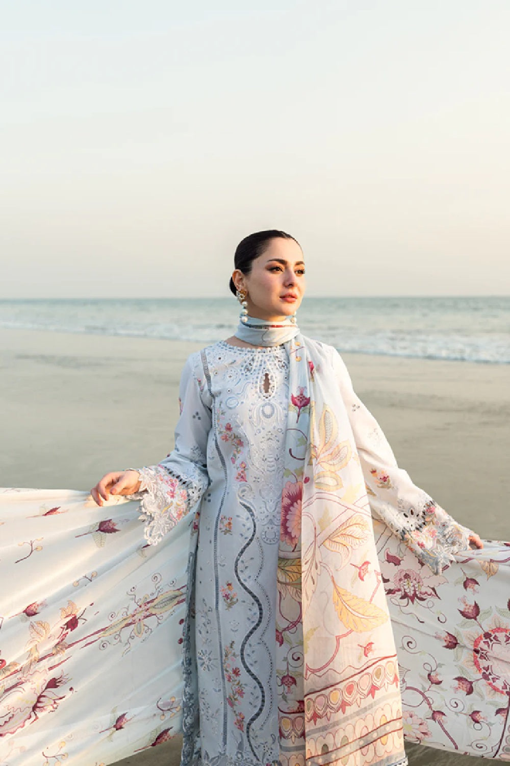 Qalamkar - SAHIL LUXURY LAWN’25 - FK-02 ISABELLA - TC-1158