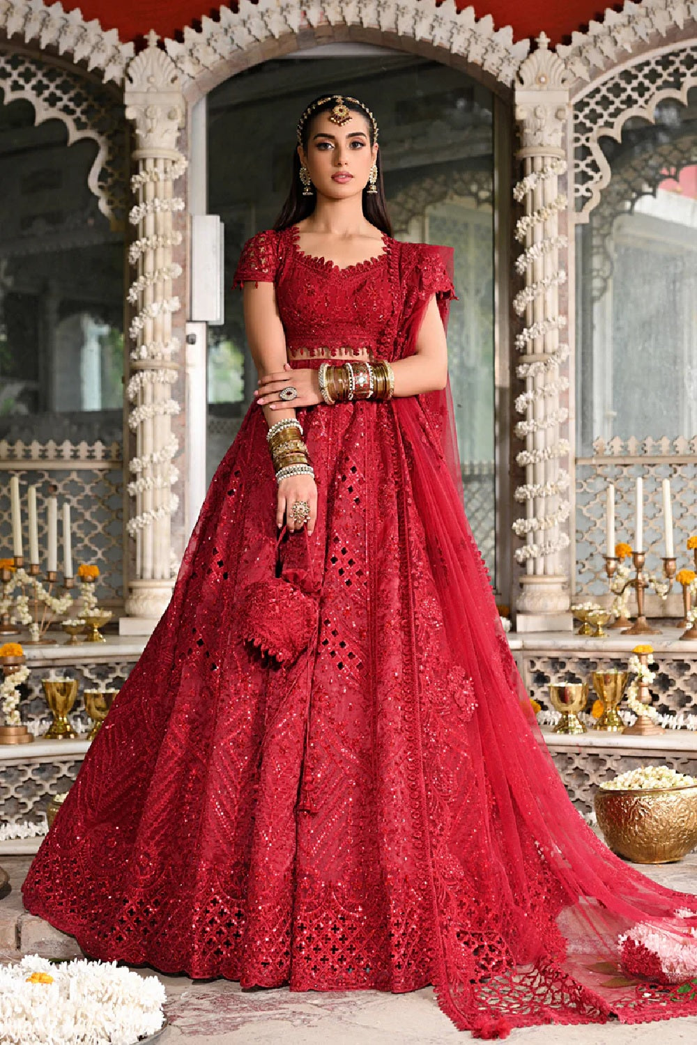 Qalamkar - Singhar Wedding Formals'24 - MUSKAAN RF-01 - TC-1016
