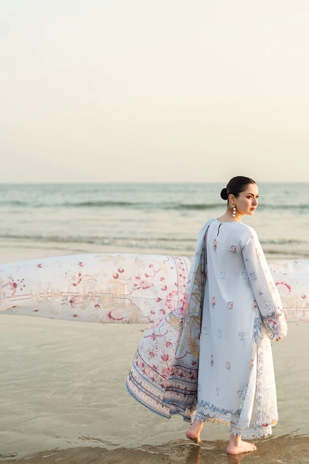Qalamkar - SAHIL LUXURY LAWN’25 - FK-02 ISABELLA - TC-1158