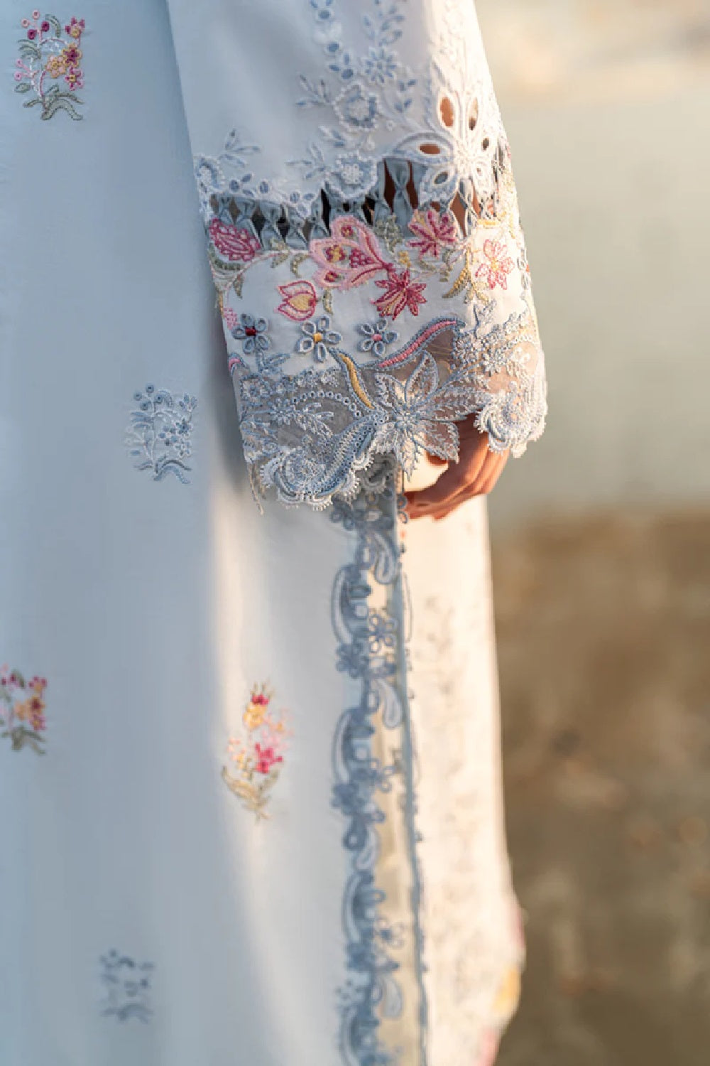 Qalamkar - SAHIL LUXURY LAWN’25 - FK-02 ISABELLA - TC-1158