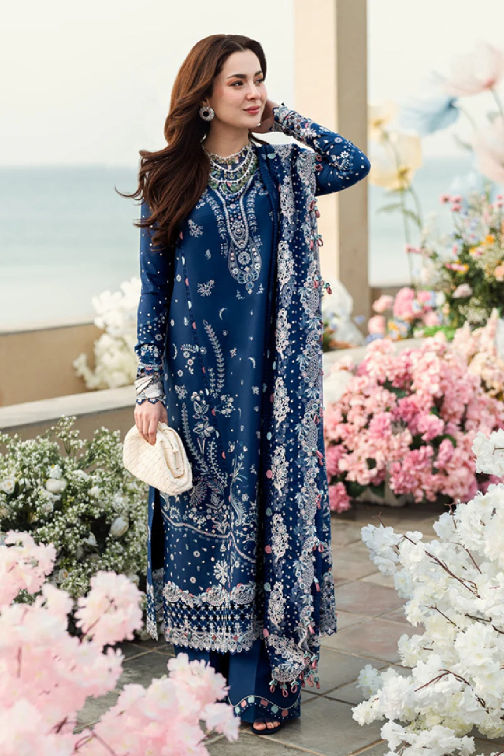 Qalamkar - SAHIL LUXURY LAWN’25 - FK-05 AURORA - TC-1191