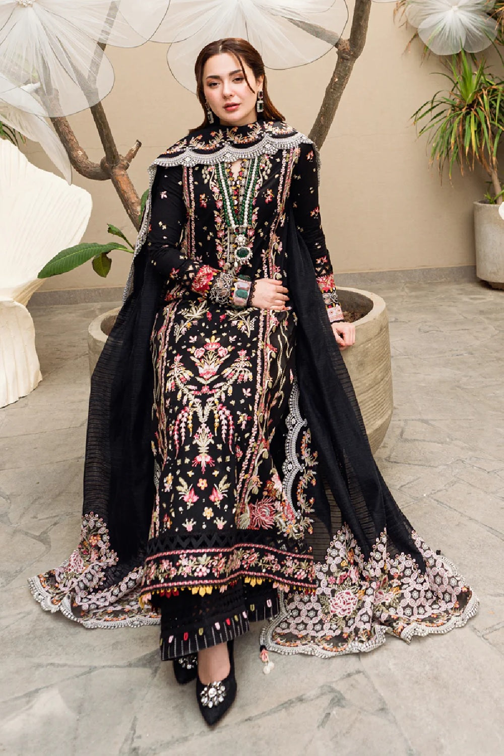 Qalamkar - SAHIL LUXURY LAWN’25 - FK-15 HANNAH - TC-1202