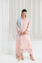 Qalamkar Luxury Lawn Eid Edit'25- SB-05 - Aleeza - TC-1398