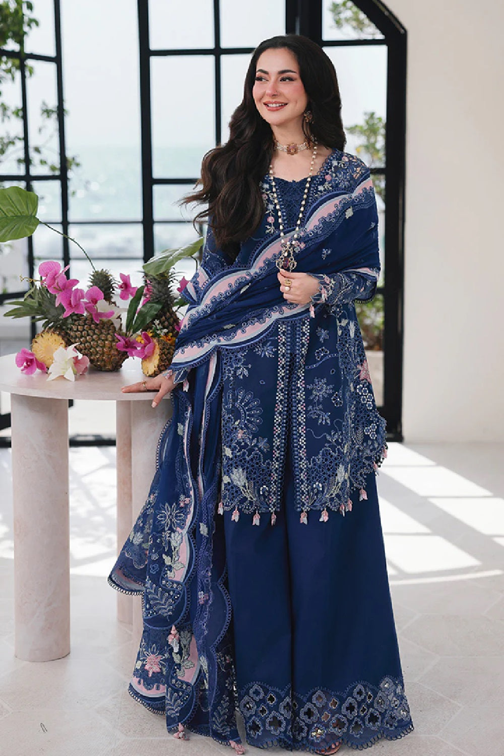 Qalamkar - Sahil Luxury Lawn '26 - SA-16 ESMA - TC-1494