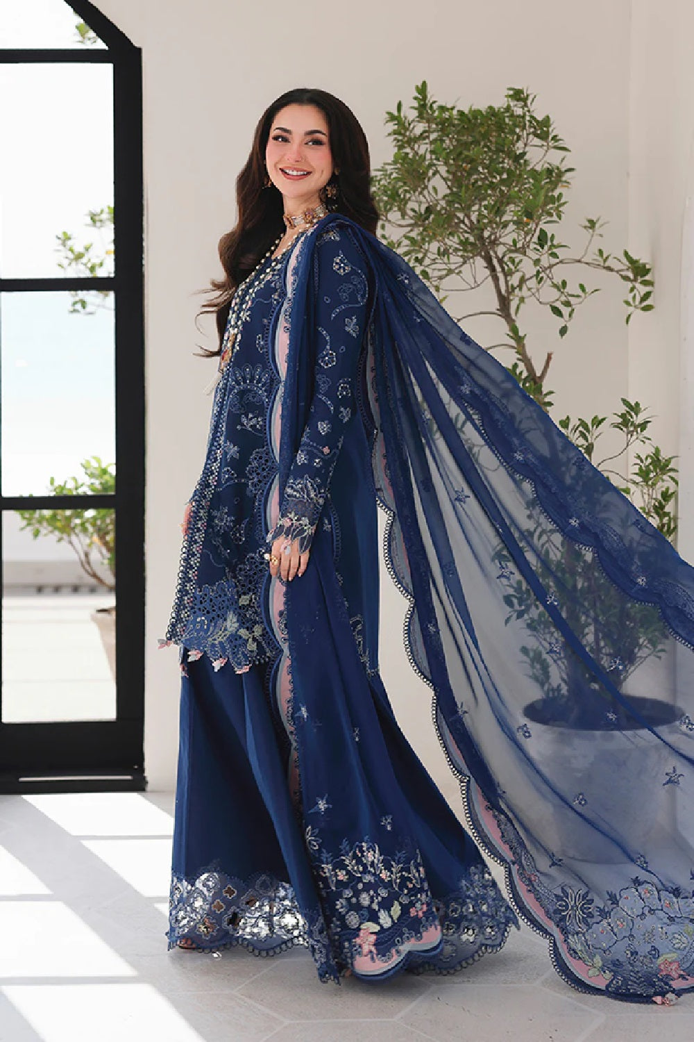 Qalamkar - Sahil Luxury Lawn '26 - SA-16 ESMA - TC-1494
