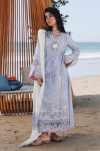 Qalamkar - Sahil Luxury Lawn '26 - SA-08 ZAYNA - TC-1559