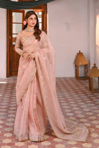QALAMKAR SAHIBA LUXURY FORMALS SAREE 25 - SF-08 RANYA - TC-695