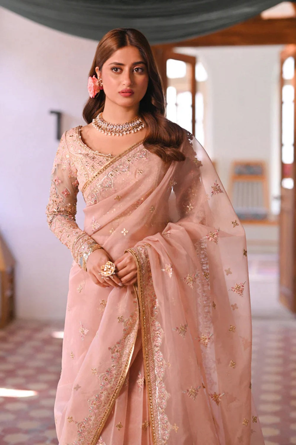 QALAMKAR SAHIBA LUXURY FORMALS SAREE 25 - SF-08 RANYA - TC-695