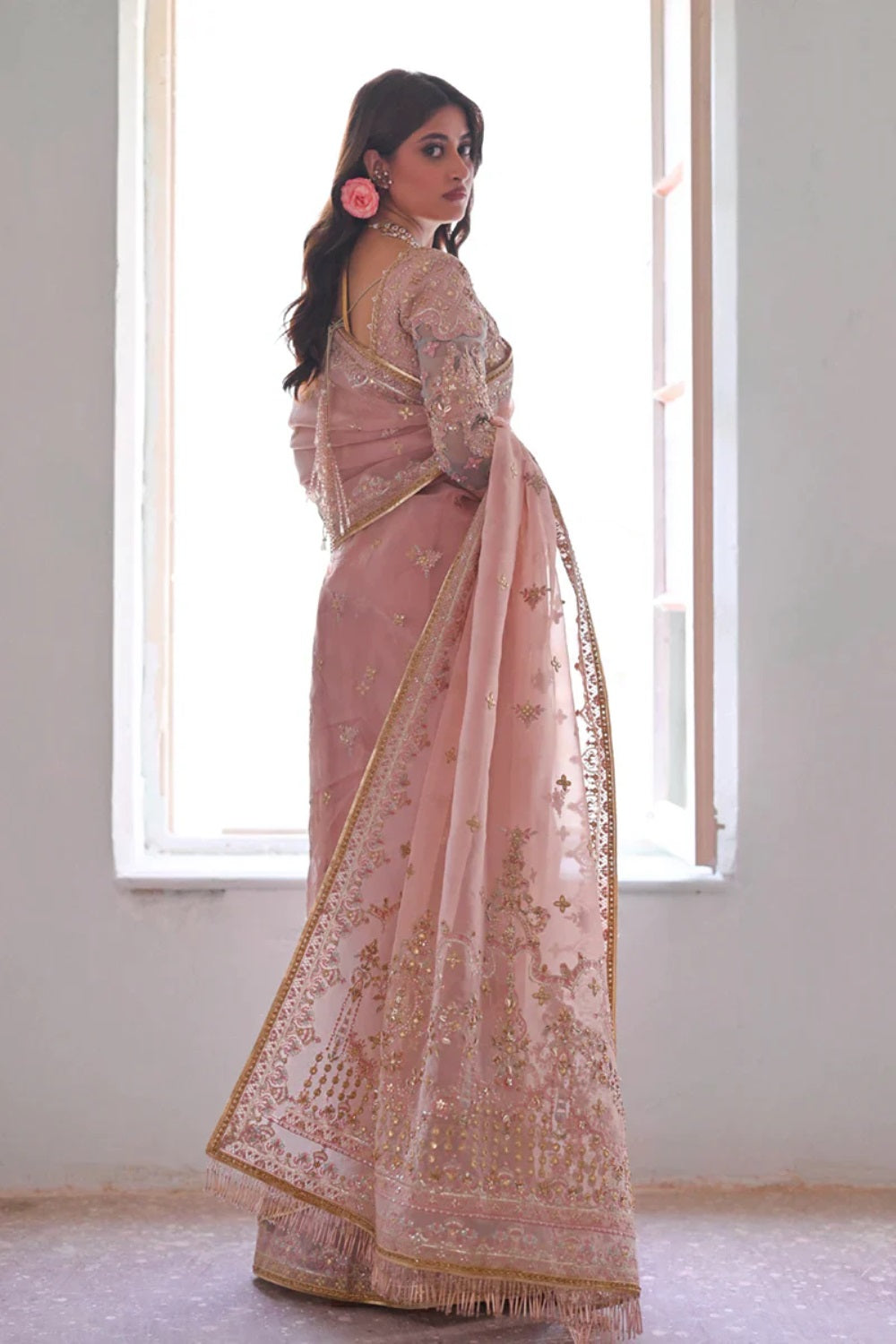 QALAMKAR SAHIBA LUXURY FORMALS SAREE 25 - SF-08 RANYA - TC-695