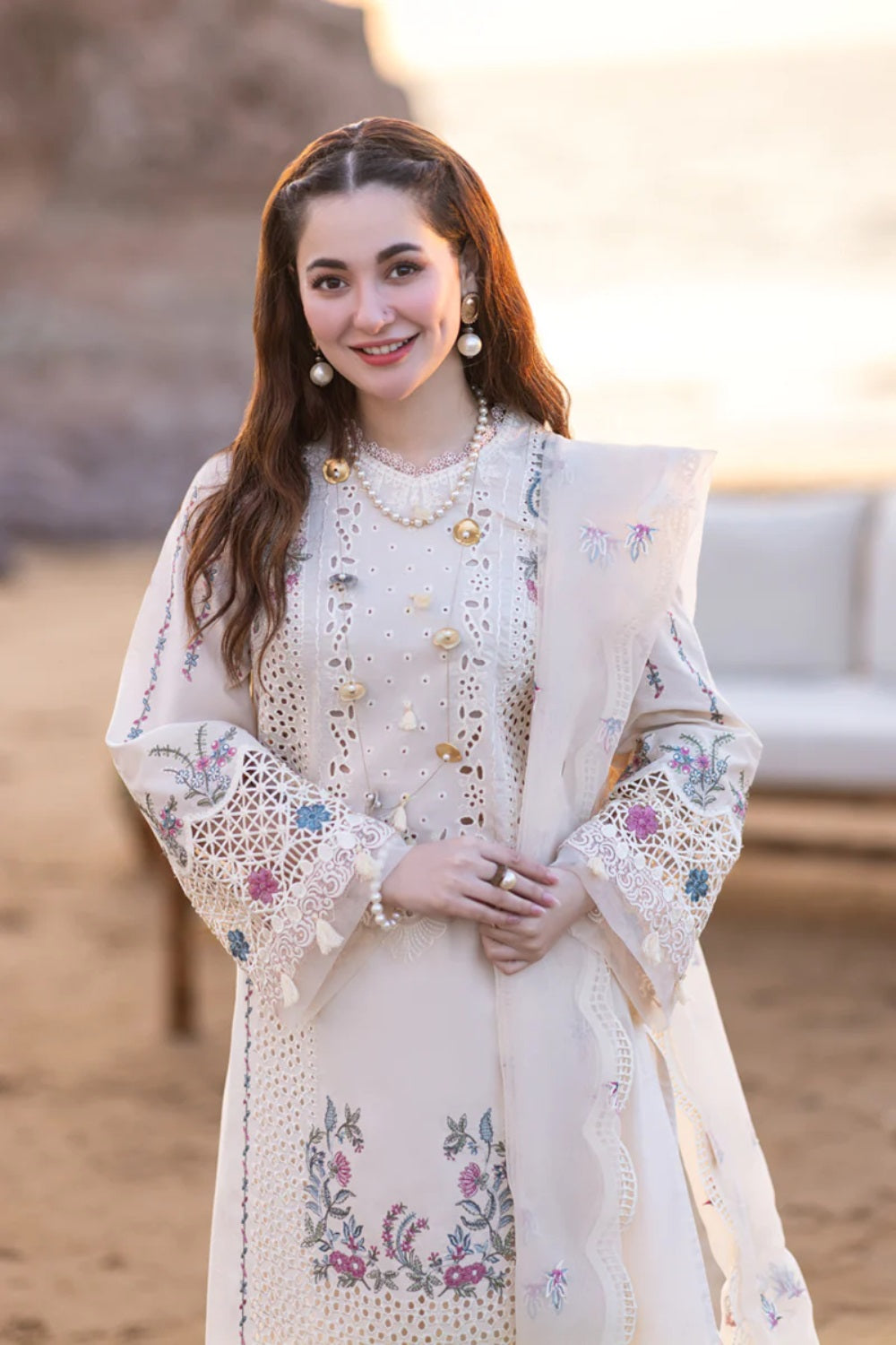 Qalamkar - SAHIL KINARE LUXURY LAWN’24 - FP-09 SELIN - TC-739