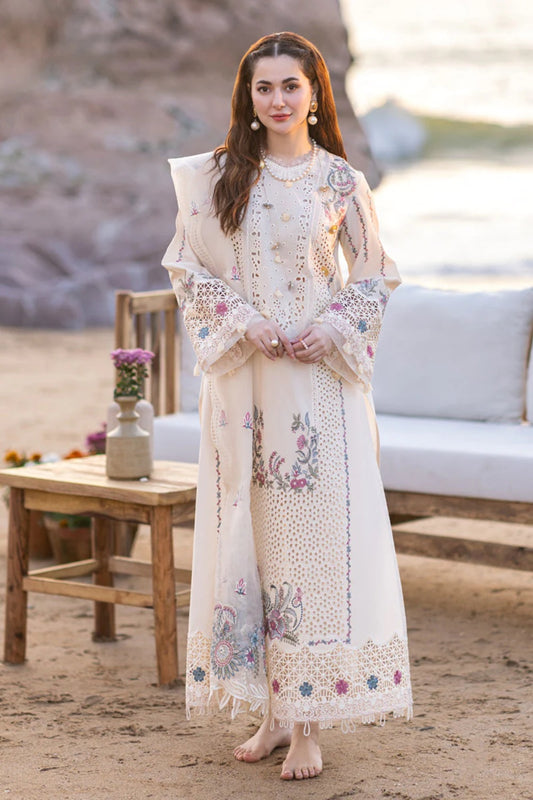 Qalamkar - SAHIL KINARE LUXURY LAWN’24 - FP-09 SELIN - TC-739