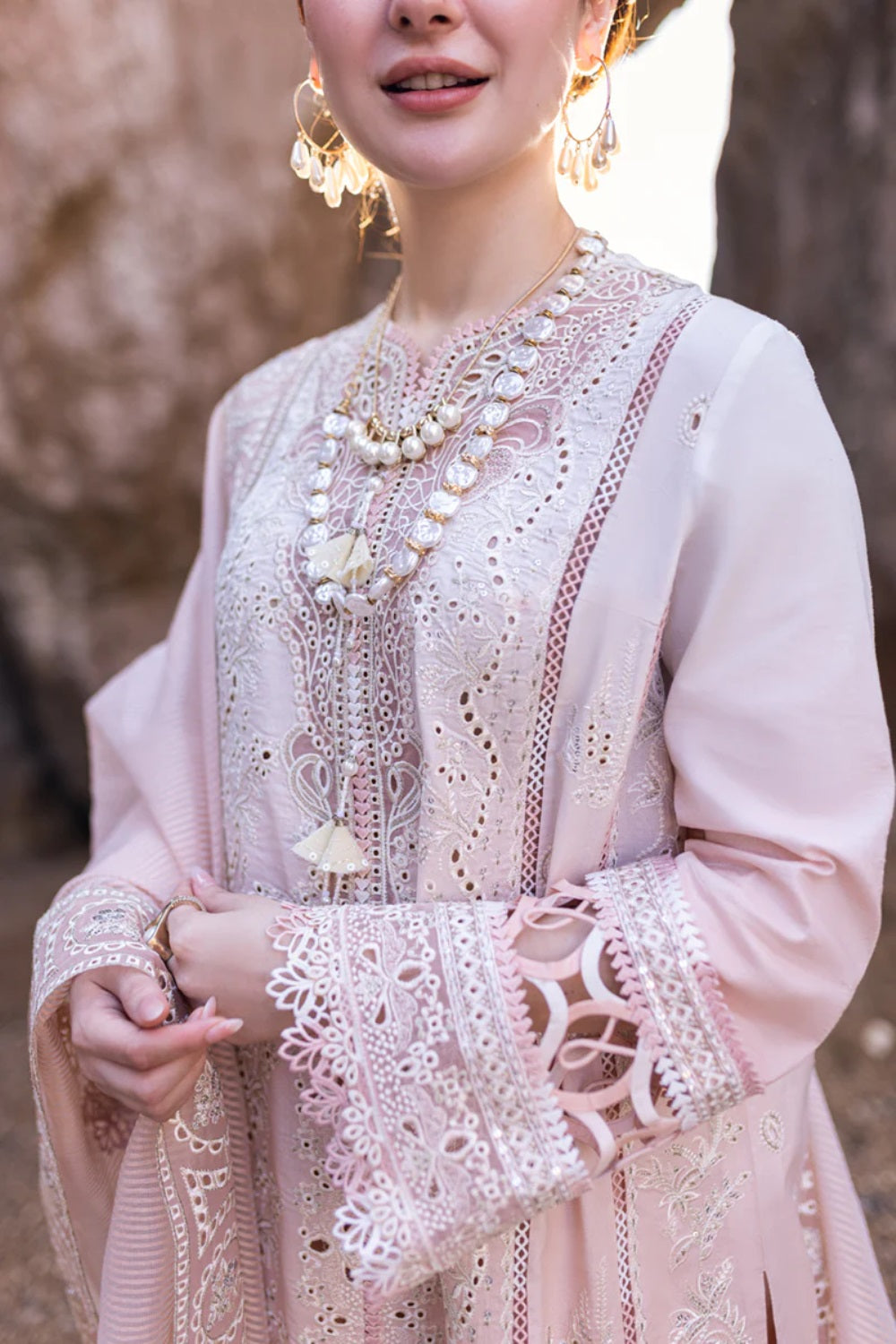 Qalamkar - SAHIL KINARE LUXURY LAWN’24 - FP-05 AALIYAH - TC-744