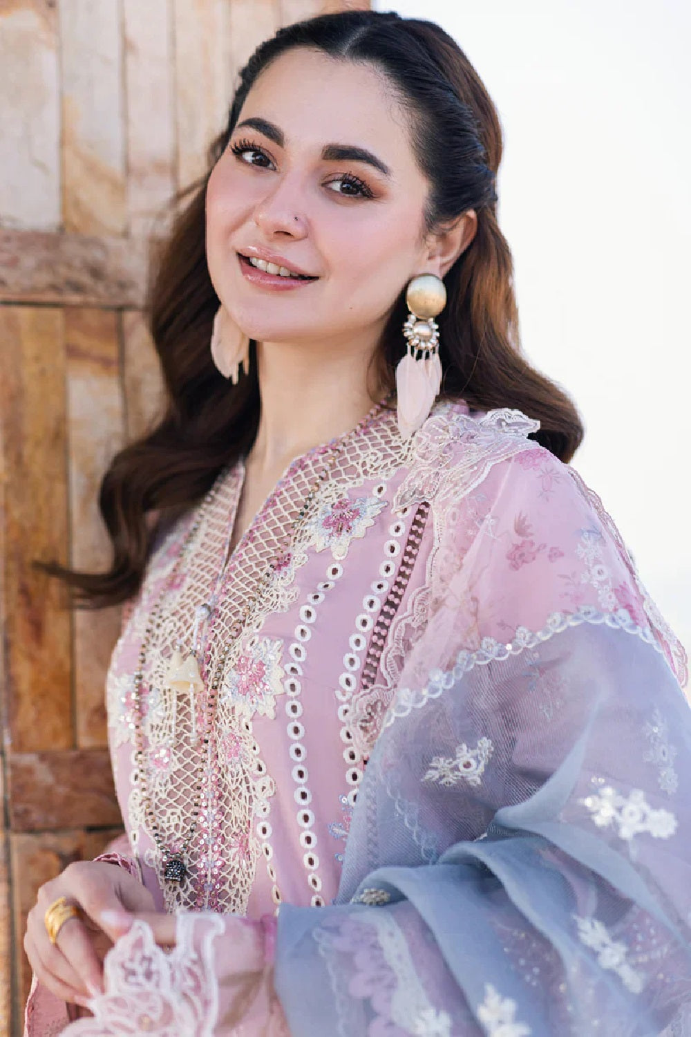 Qalamkar - SAHIL KINARE LUXURY LAWN’24 - FP-10 LINA - TC-1092