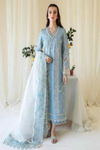 Qalamkar Luxury Embroidered Chikankar Lawn Edition - TC-1141