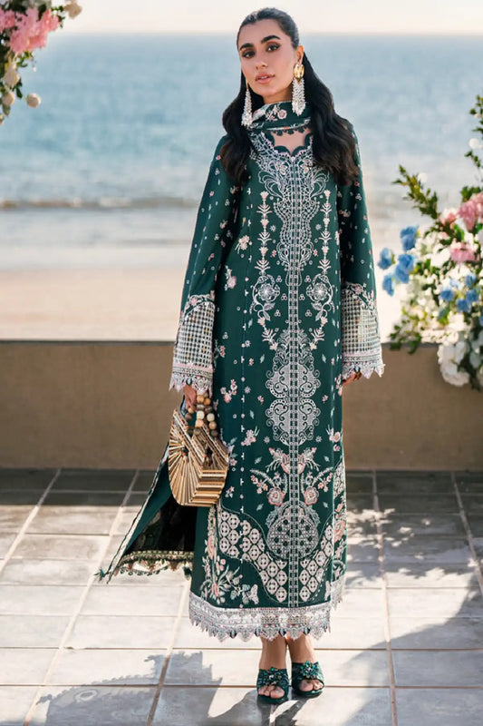 Qalamkar - SAHIL LUXURY LAWN’25 - FK-13 Eliza - TC-1231