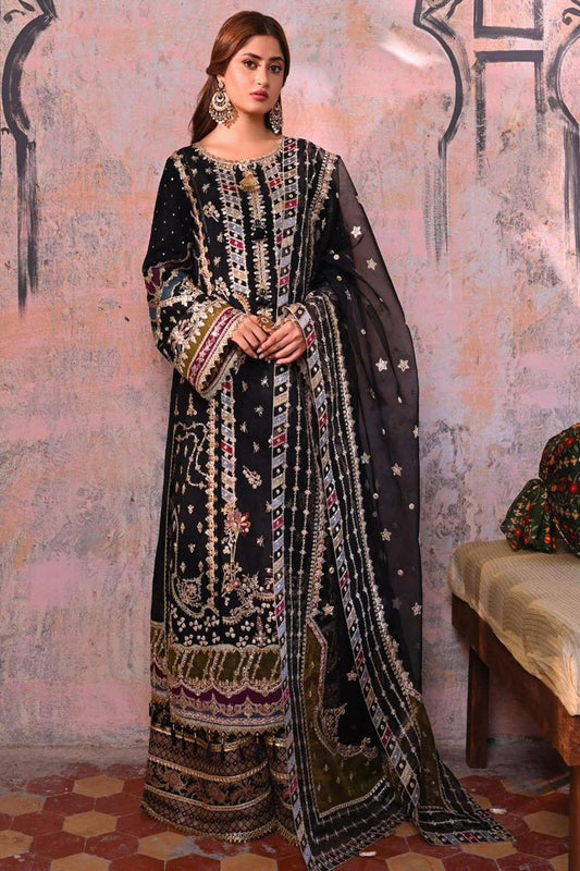 Sahiba By Qalamkar Embroidered Luxury Wedding'24 QLM23SB Mahenoor - TC-898