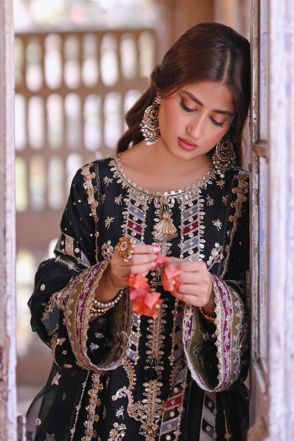 Sahiba By Qalamkar Embroidered Luxury Wedding'24 QLM23SB Mahenoor - TC-898