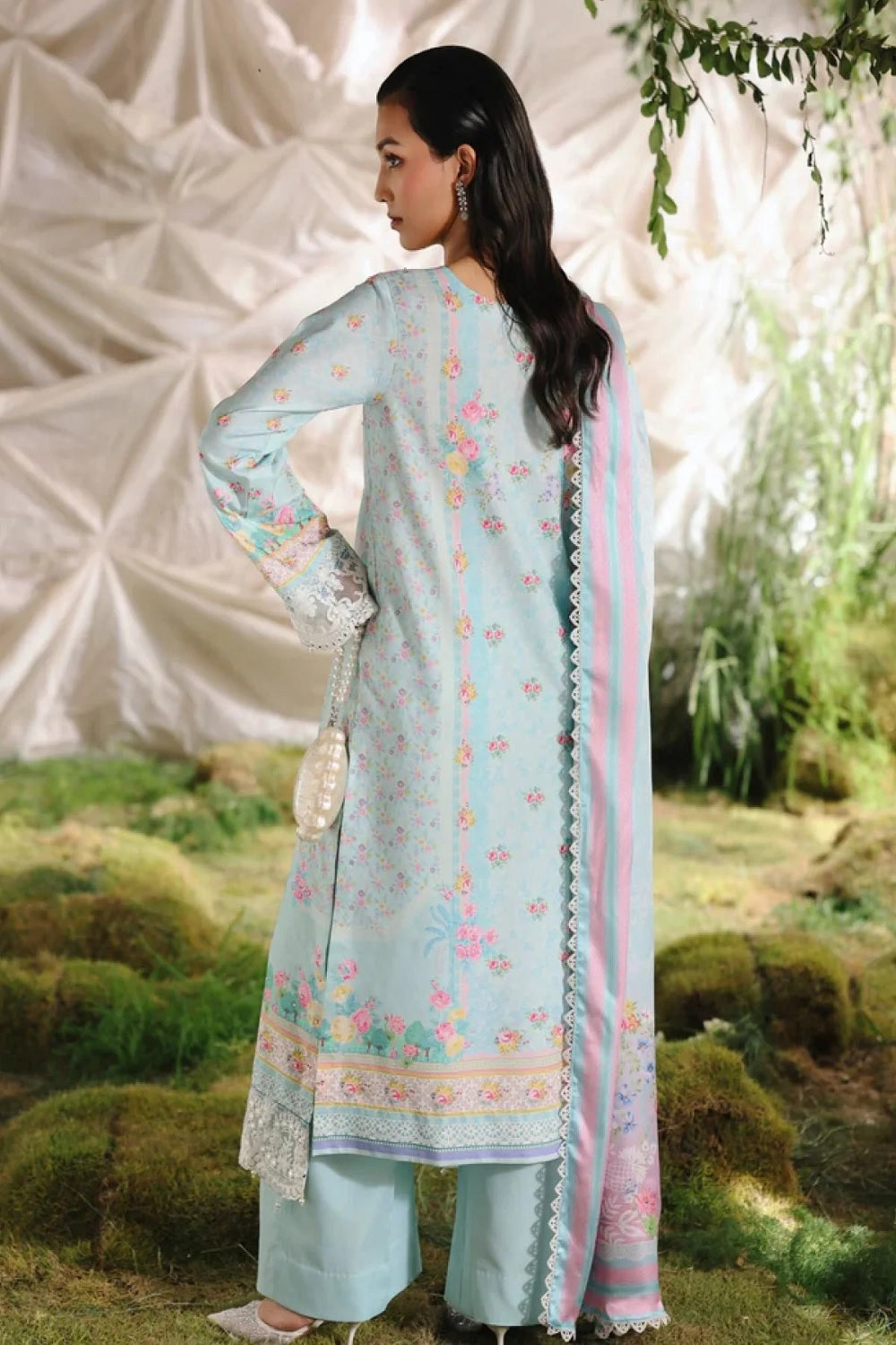 RAJ BARI - Silah Luxury Printed Embroidered Lawn - TC-1779