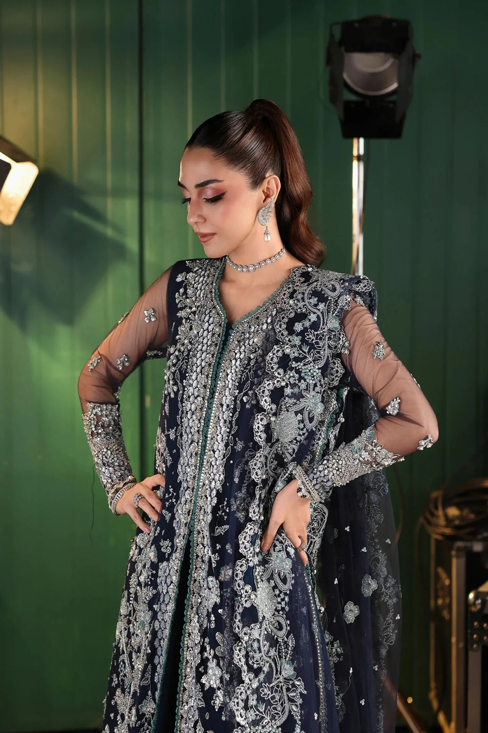 Elaf Premium Stardom - Formal Handwork'26 - ESH-06 SKYFALL - TC-1822