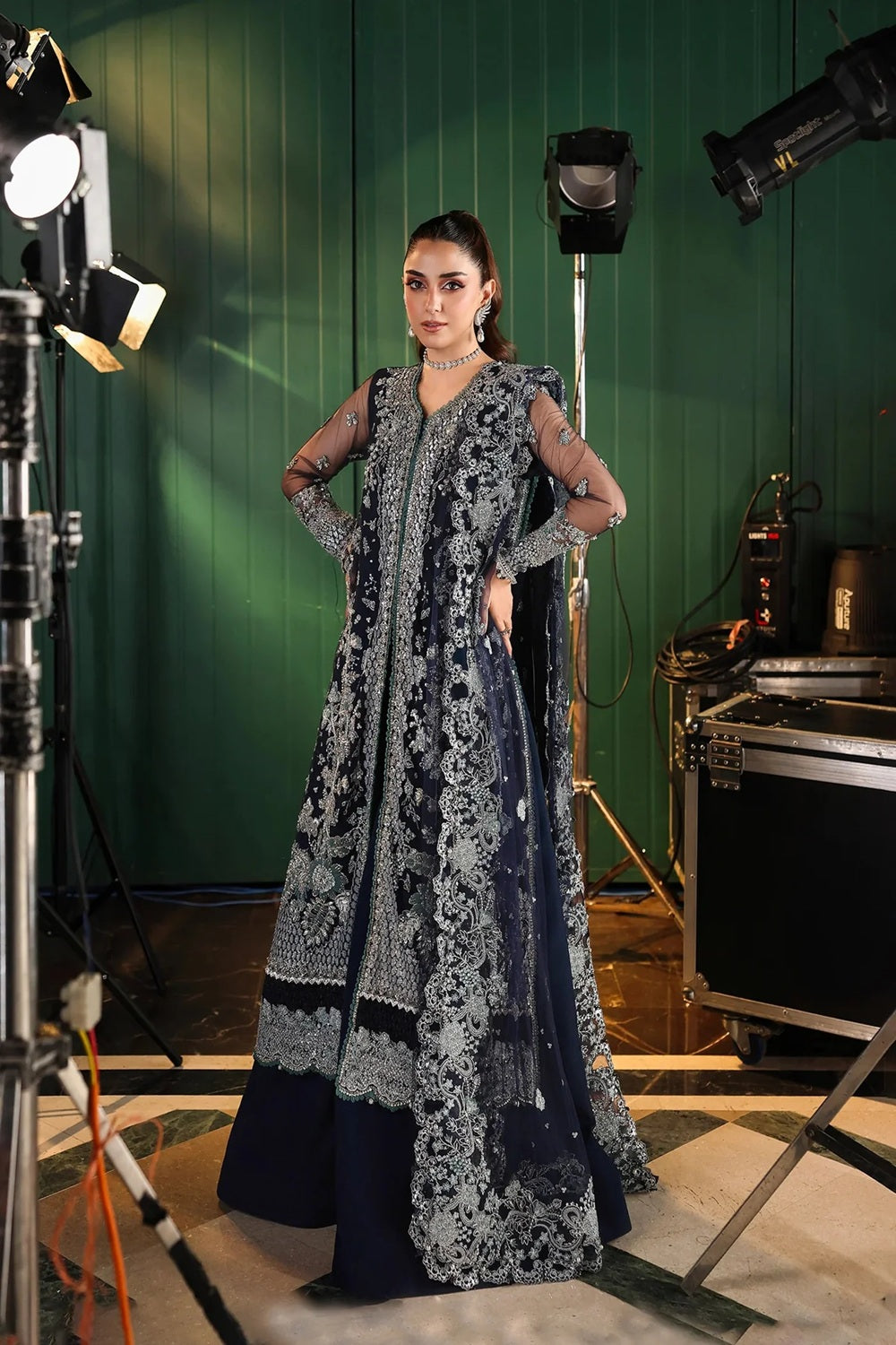 Elaf Premium Stardom - Formal Handwork'26 - ESH-06 SKYFALL - TC-1822