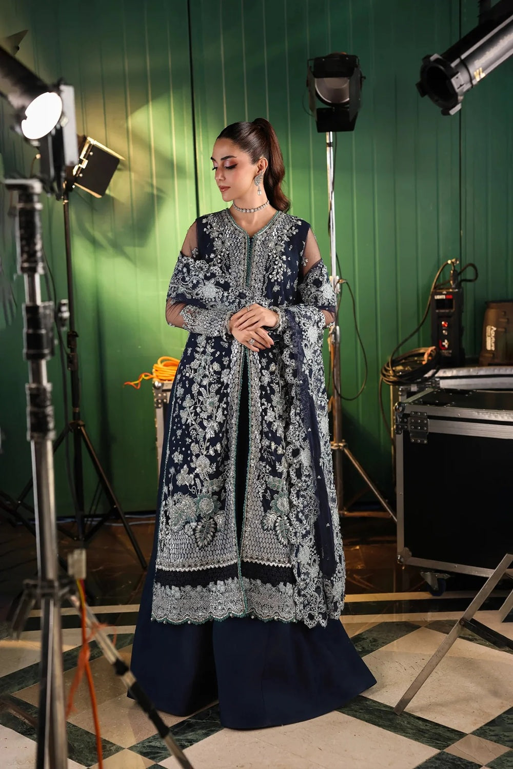 Elaf Premium Stardom - Formal Handwork'26 - ESH-06 SKYFALL - TC-1822