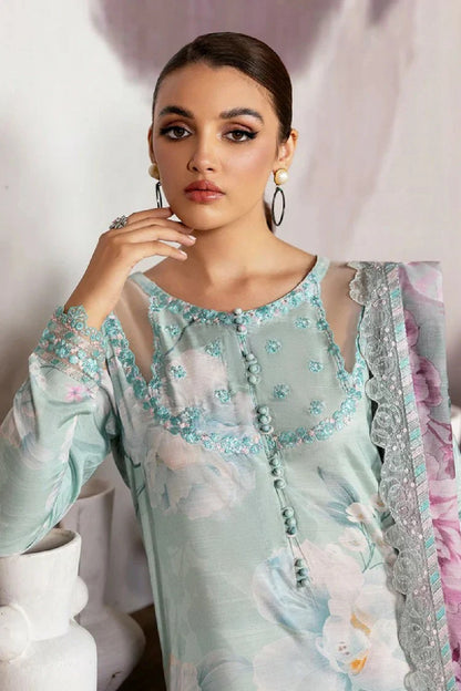 Ramsha Embroidered Lawn Edition'25 J-502 - TC-1227