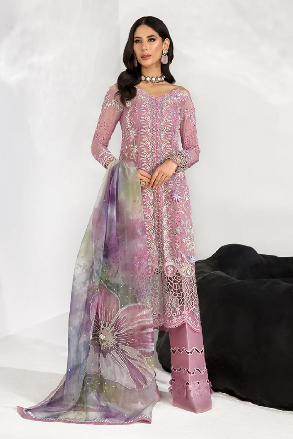 Rang Rasiya RAMONA Festive Chiffon Edition (Two Colors) TC-1223