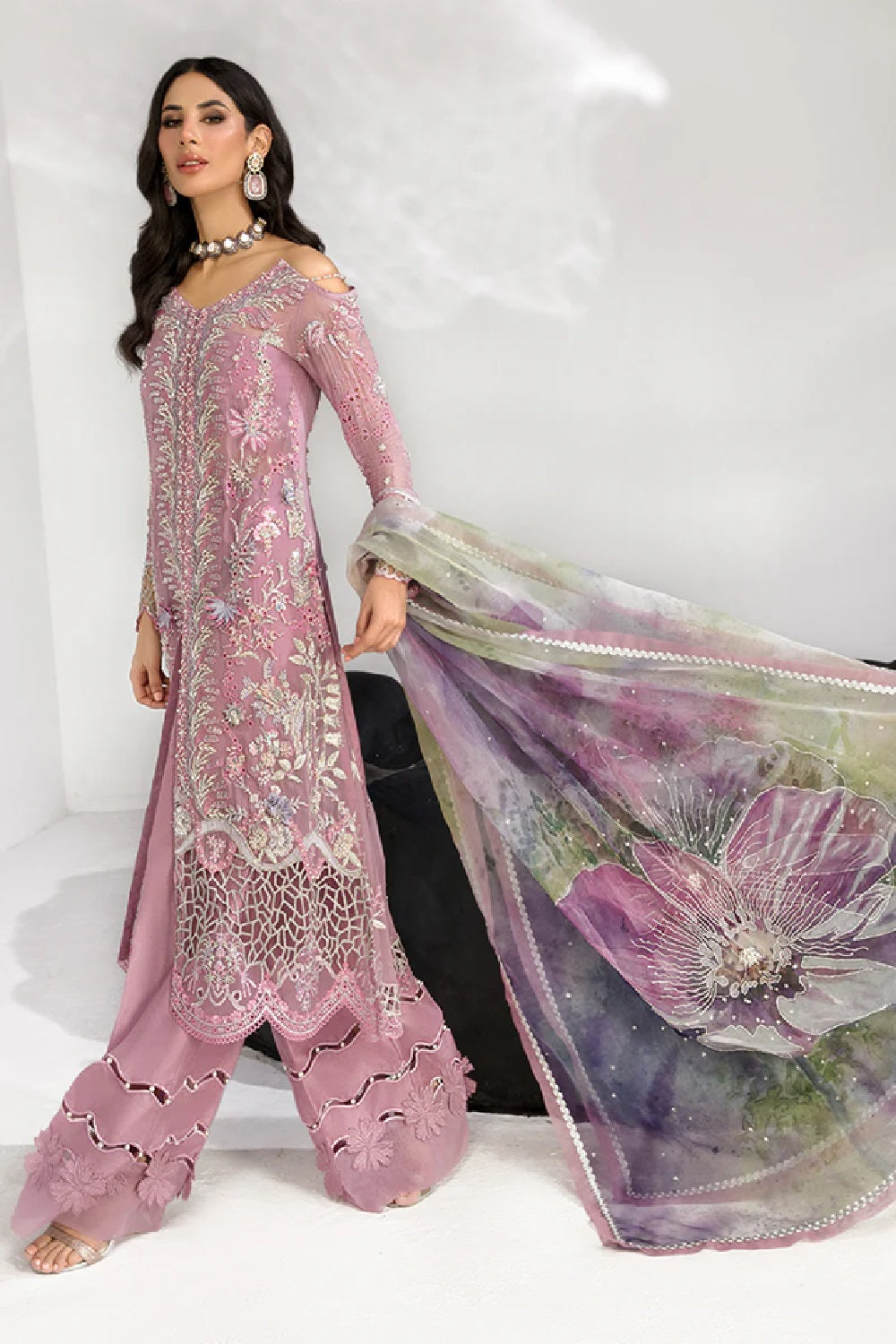 Rang Rasiya RAMONA Festive Chiffon Edition (Two Colors) TC-1223