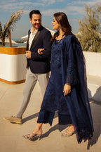 Rang Rasiya Premium Embroidered Lawn D-02 ZARA - TC-1200