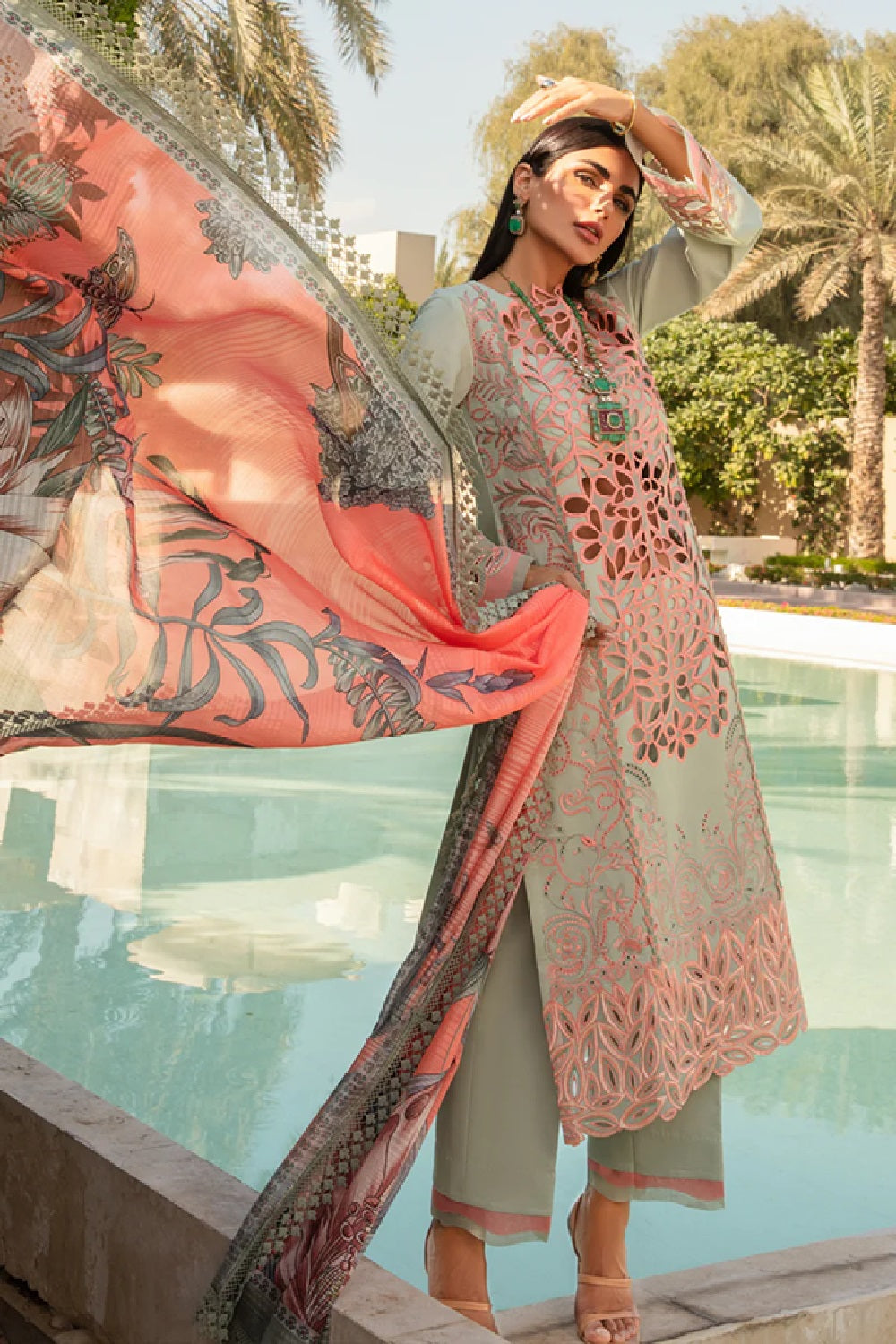 Rang Rasiya Luxury Lawn Edition'25 - Orchid - TC-1175