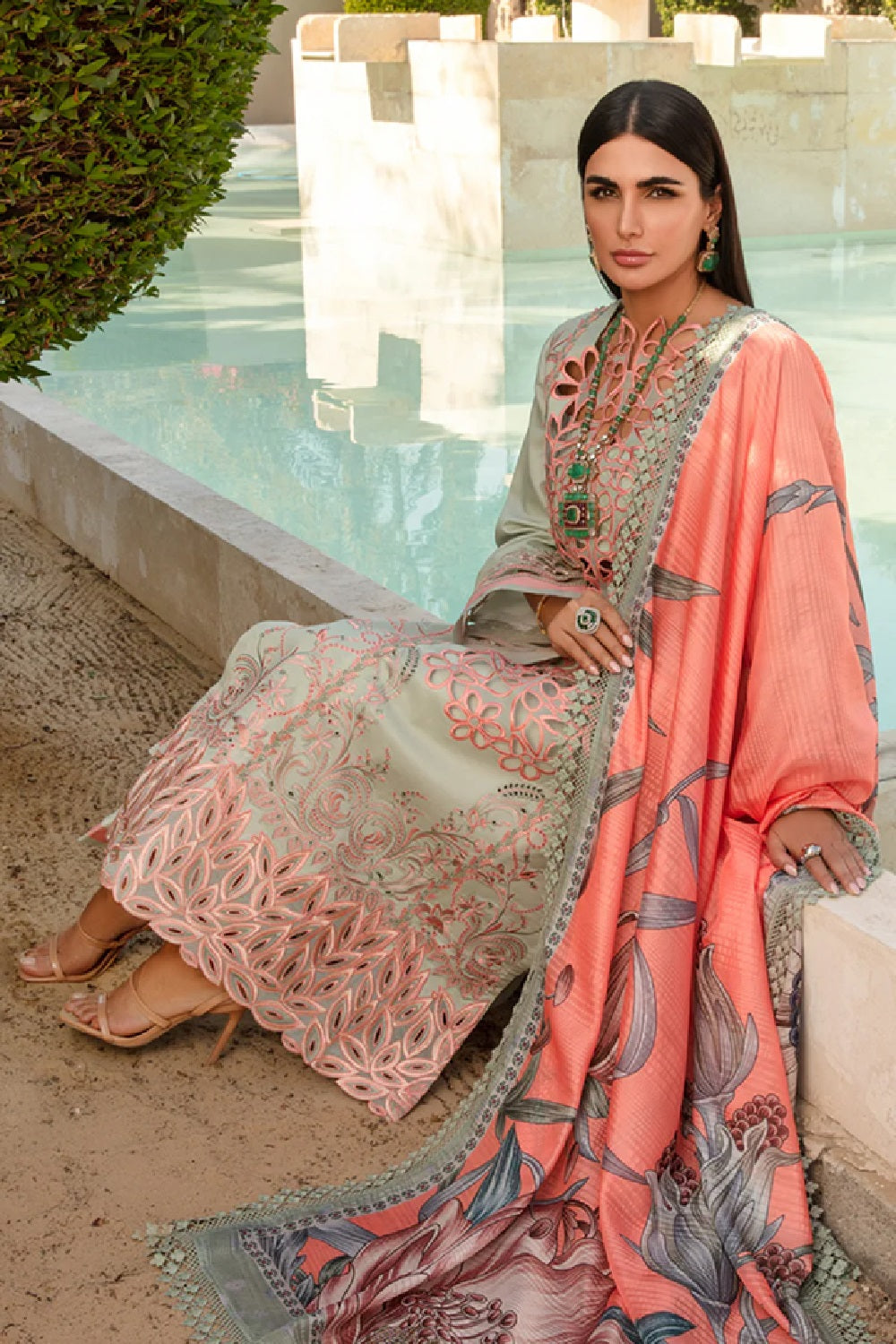 Rang Rasiya Luxury Lawn Edition'25 - Orchid - TC-1175