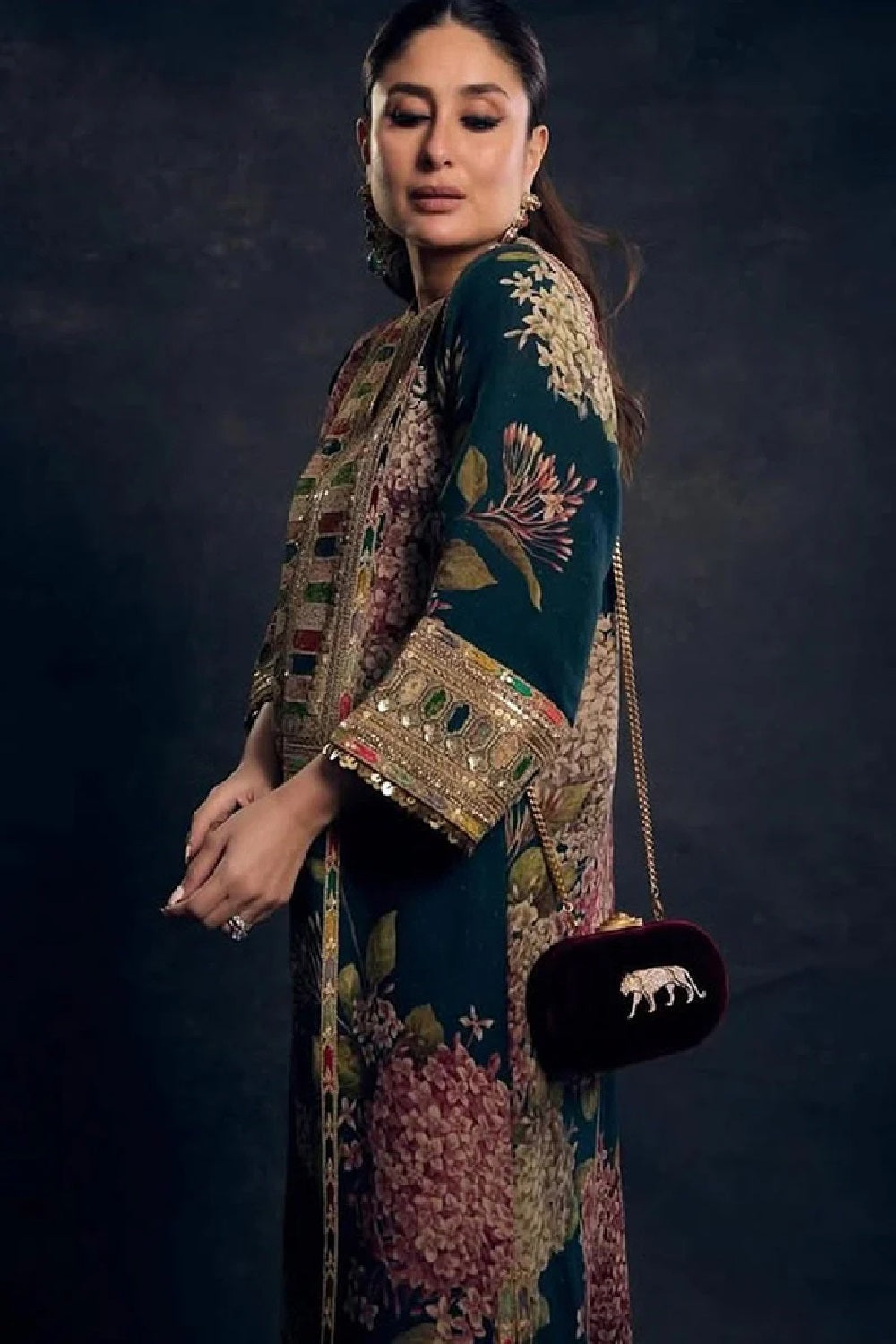 Sabyasachi Digital Print Shamoz Silk Collection - TC-1428