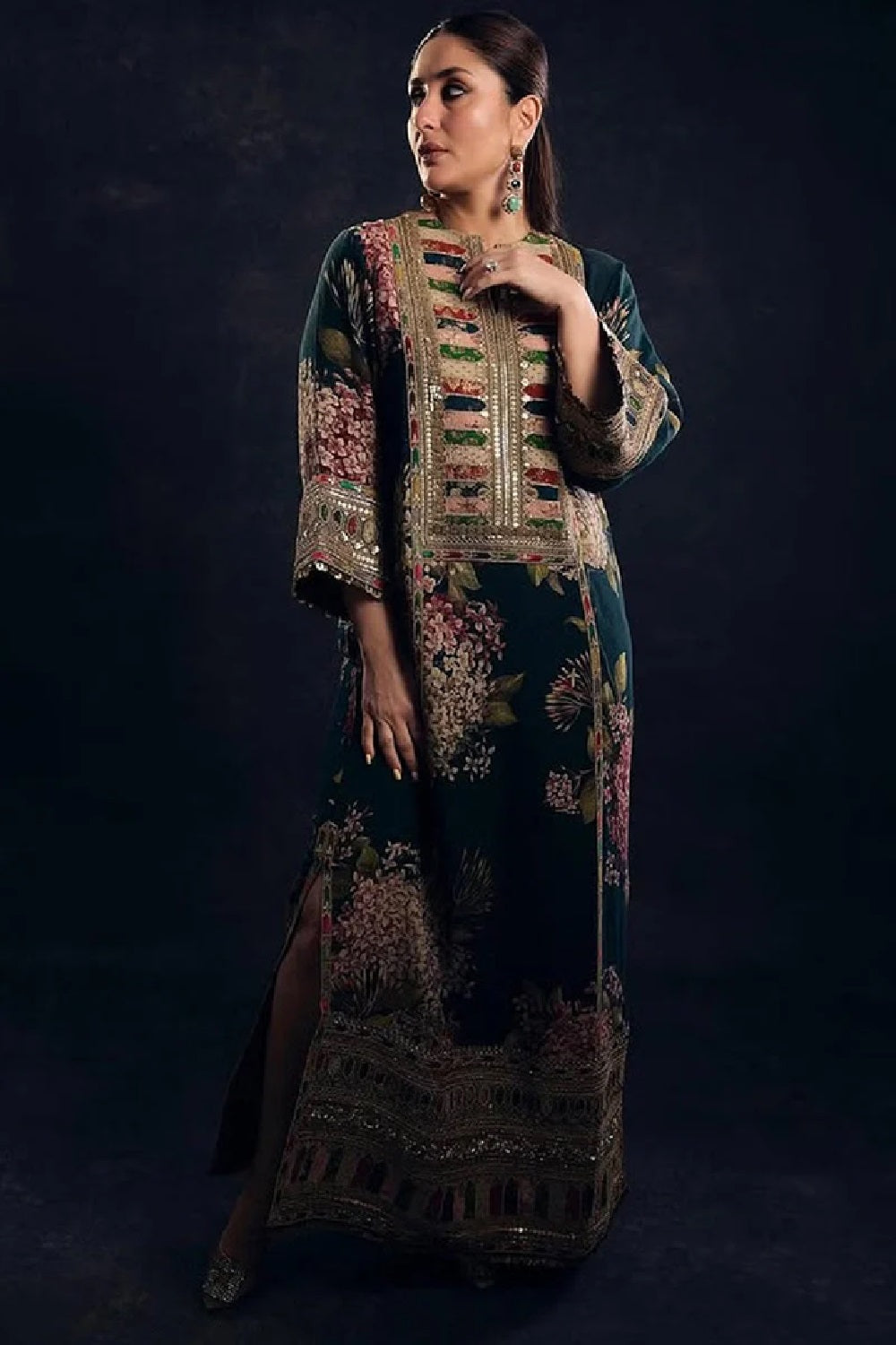 Sabyasachi Digital Print Shamoz Silk Collection - TC-1428