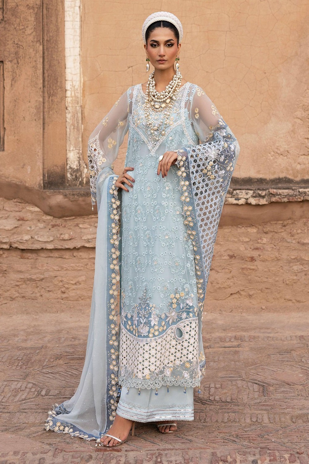 Sardinia Blooming Bud Formal Wedding Dress'26 - FEROZA - TC-1784