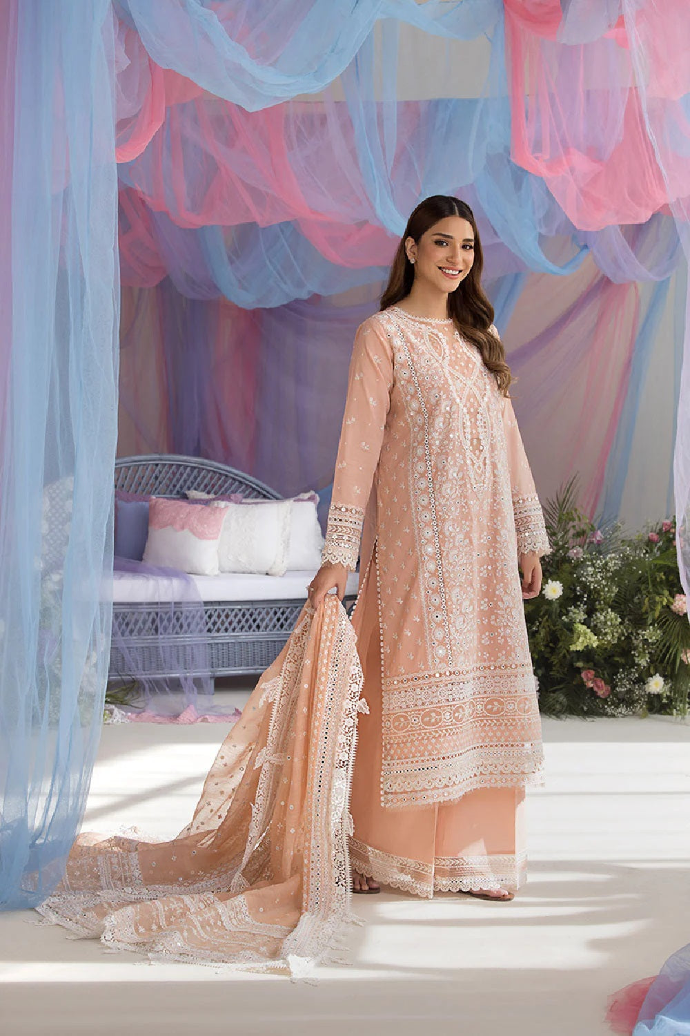 Sobia Nazir Luxury Lawn'25 D-9B - TC-1196